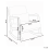 Beliani Rocking Chair SORSELE Corduroy White 3
