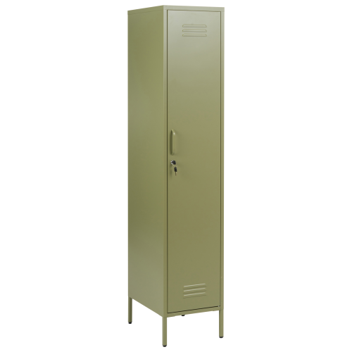 Beliani Storage Unit FROME Metal Green