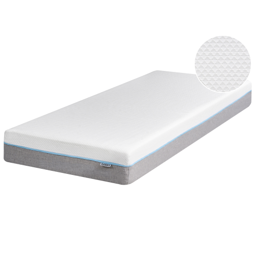 Beliani Memory Foam Mattress GLEE H2/3 Medium 80 x 200 cm (EU Small Single)