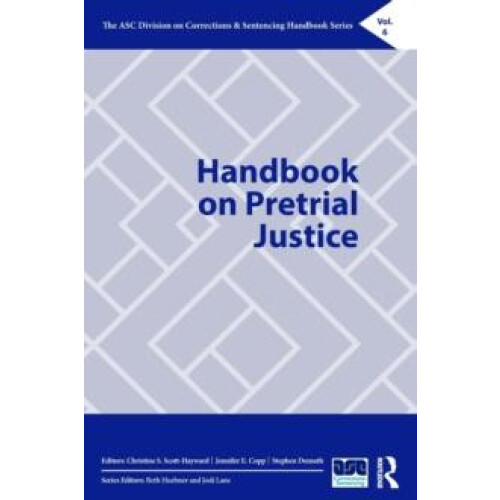 Handbook on Pretrial Justice Hardcover Book
