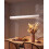Beliani LED Pendant Lamp MARA Metal White 4