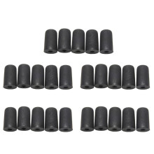 25Pcs Protege-Pointes de Violoncelle en Caoutchouc Etui A Queue de Violoncelle Protege-Pointes A Tapis Antiderapant pour Violoncelle Corde Pieces de