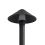 Beliani Outdoor LED Bollard Lamp GAIA Black 5