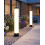 Beliani Outdoor LED Bollard Lamp MANOL Black 2