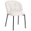 Beliani Set of 2 Dining Chairs MESA Fabric Light Beige 4