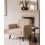 Beliani Armchair ETTRUM Boucle Beige 2