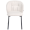 Beliani Set of 2 Dining Chairs MESA Fabric Light Beige 5