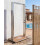 Beliani Freestanding Outdoor Shower SURAMA Silver 2