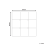 Beliani Wall Mirror RIMONT 80 cm 80 cm Glass Black 3