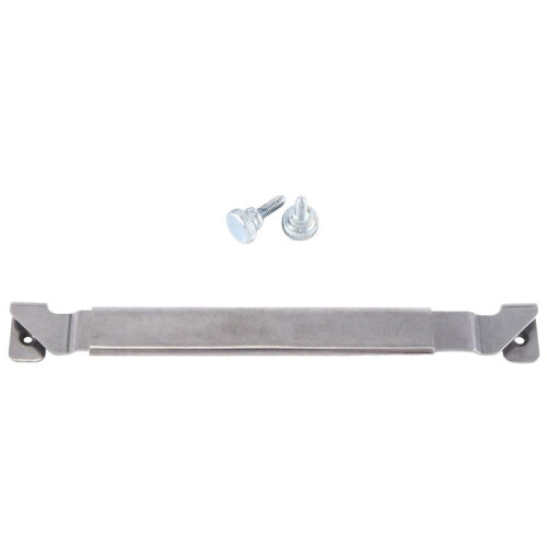 2X Adjustable Griddle Spatula Holder, Stainless Steel Grill Barbecue Tool Rack Curved 2