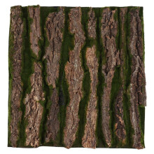 Simulation Tree Bark Home Sewer Decoration Fake Tree Bark Green Moss Wedding Decoration Grass Wall Artificial Plants-B