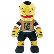 Bleacher Creatures Vegas Golden Knights Chance 10" Pluche Figuur (Gouden Shirt) - NHL Mascotte voor Speel of Weergave