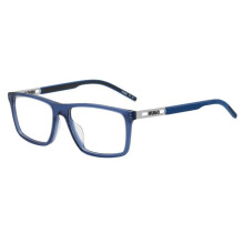 Óculos de Grau Hugo HG 1416/G 55/16/145 Armações de Acetato Azul MASCULINO HG 1416/G