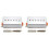 2X Micros de Guitare Électrique Style P90, Simple Bobinage, 6 Micros à Vis Réglables, Taille 50 mm. 1