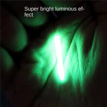400 Stück Angelschwimmer-Leuchtstab, Fluoreszierender Leuchtstab, LED-Fluoreszierende Dunkle Leuchtstäbe, Angelschwimmer-Zubehör, 2,2 mm