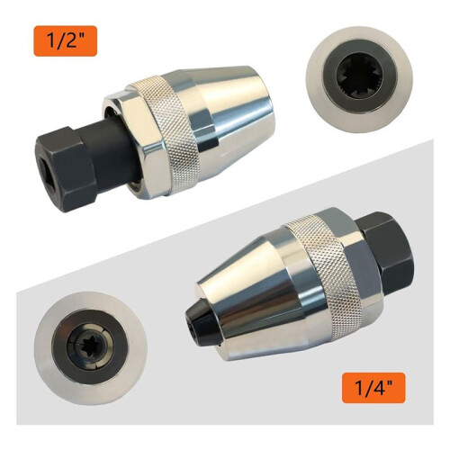 Broken Bolt and Stud Extractor Tool,Grips and Removes 1/4in to 1/2in Studs,Broken Bolt Remover for Broken, Damaged Studs 1