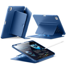ESR per iPad Pro 13 Pollici Custodia (M5/M4) 2025/2024, Copertura Verticale, Multi Angoli Stabile, Blu