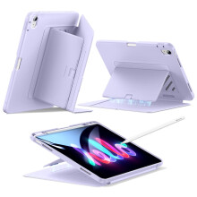 ESR per iPad Air 13 Pollici Custodia M3/M2 (2025/2024), Supporto Verticale, Multi Angoli, Custodia Ultra-Stabile con Porta Matita