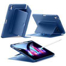 ESR Custodia per iPad Air 13 Pollici M3/M2 (2025/2024), Supporto Verticale, Multistrati Angoli, Ultra-Stabile con Portapenne