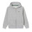Lacoste (10 Years, Grey Marl) Lacoste Boys Basic Full Zip Hoodie 1