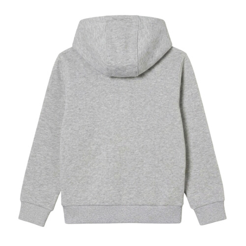Lacoste (10 Years, Grey Marl) Lacoste Boys Basic Full Zip Hoodie 1