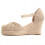 (Beige, 40) Montevita Spartsum2 87243 Espadrillas Con Zeppa Da Donna 5