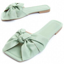 (Grün, 36) Damen-flachsandale. Montevita Palanti2 82857