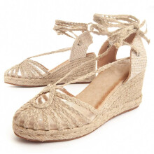 (Béžová, 38) Dámske Espadrilky Montevita Cien 87285 Na Kline