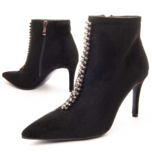 (Schwarz, 37) Bequeme Stiefeletten Für Damen. Montevita Pedrerint 84652