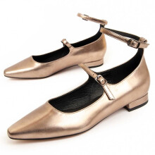 (Golden, 38) LÃssige Ballerinas Für Damen. Montevita Balera5 96654
