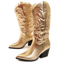 (Golden, 36) Damen-cowboystiefel Mit Absatz. Montevita Bottavita13 93969