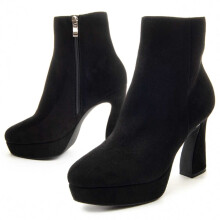 (Schwarz, 38) Bequeme Stiefeletten Für Damen. Montevita Botint8 84826