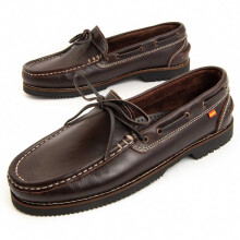 (Brown, 45) Nautical Casual Fur Men. Purapiel Puranautic2 95733