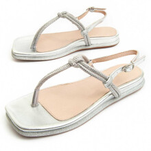 (Silber, 36) Damensandale. Montevita Prins2 91711