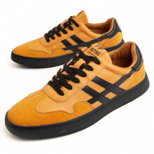 (Jaune, 40) Baskets Décontractées Pour Homme. Montevita Retro 96545