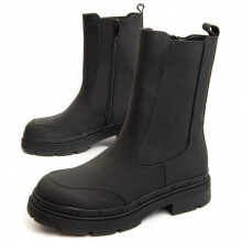 (Schwarz, 37) Plateau-stiefeletten FÃ¼r Damen. Montevita Marinne3 96525