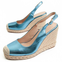 (Azul, 41) Damen-espadrille-keilabsatz Montevita Wesparto2 91728