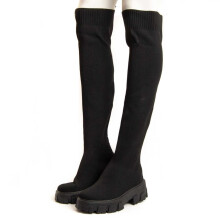 (Schwarz, 40) Damen-plateaustiefel. Montevita Botalan14 96960