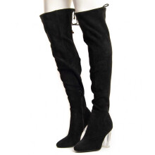 (Schwarz, 38) Damenstiefel Mit Absatz. Montevita Botalan18 96975