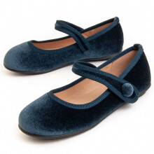 (Blu, 24) Mary Jane Casual Per Bambine. Montevita Ballekid2 96999