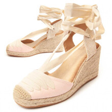 (Rosa, 41) Montevita Ciento 89990 Damen-espadrille Mit Keilabsatz