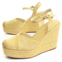 (Grün, 40) Damen-espadrille-keilabsatz Montevita Wesparto9 88511