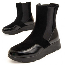 (Schwarz, 36) Damen-keilstiefeletten. Montevita Calig2 96617