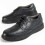 (Schwarz, 44) Herren-lederschuh. Purapiel Confore 98976 1
