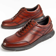 (Braun, 41) Lederschuh Für Herren. Purapiel Confore4 98984