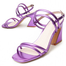 (Lila, 37) Damen-sandalen Mit Absatz. Montevita Sandale 13 90503