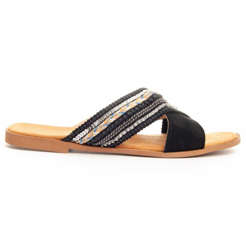 (Schwarz, 36) Damen-freizeitsandale. Montevita Flipp5 89355 1
