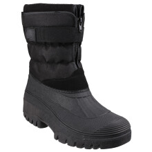 (12 UK, Black) Cotswold Mens Chase Snow Boots