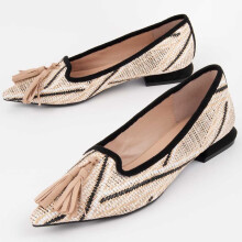 (Beige, 37) LÃssige Ballerinas Für Damen. Montevita Baleri5 102950