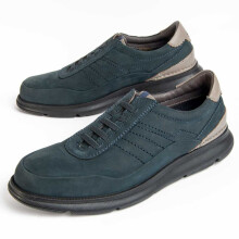 (Blau, 40) Lederschuh Für Herren. Purapiel Confore6 98987